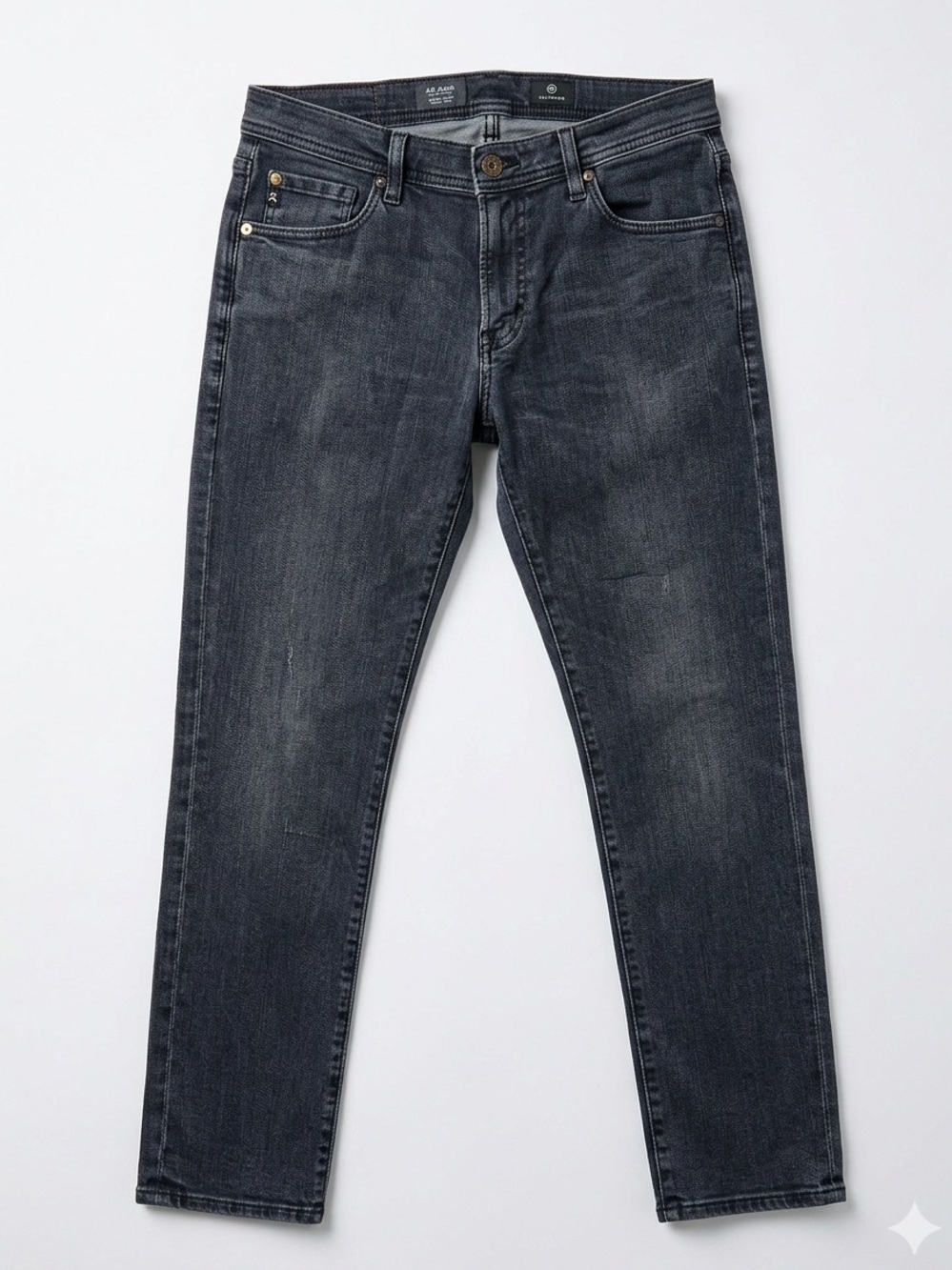 AG Adriano Goldschmied The Tellis Modern Slim Jeans‎ Gray Faded 33x34